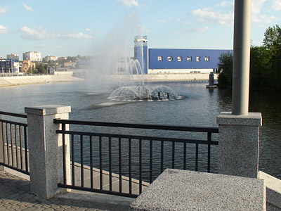 Фонтан Рошен у Вінниці, організовані тури Вінниця фонтан Рошен.